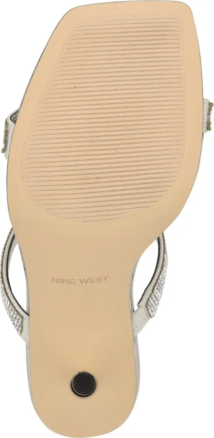 Nine West Women's Yogirl Square Toe Slip-On Dress Sandals - Image 9