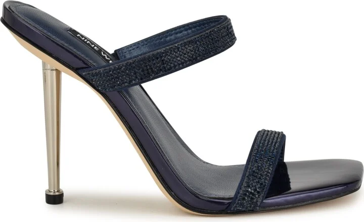 Nine West Women's Yogirl Square Toe Slip-On Dress Sandals - Image 10