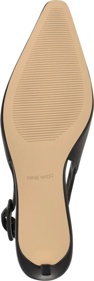 Nine West Women's Yurri Kitten Heel Dress Slingback Pumps - Image 5