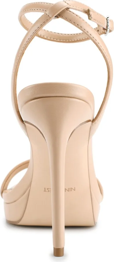 Nine West Women's Zadie Square Toe Stiletto Heel Dress Sandals - Image 3