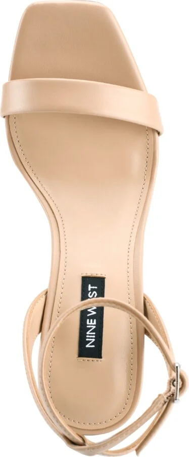 Nine West Women's Zadie Square Toe Stiletto Heel Dress Sandals - Image 4