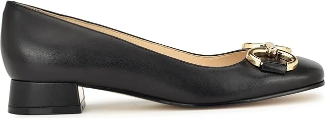 Nine West Works High Women's Heels Black Leather : 9 M, Leather/Suede - Image 6