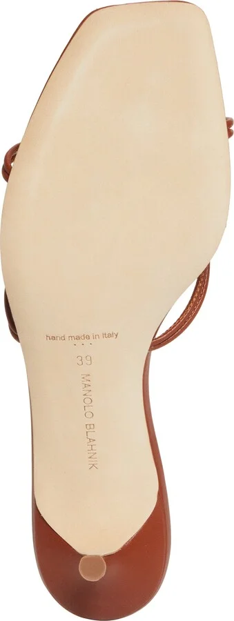 Ninefemu Strappy Kitten Heel Slide Sandal - Image 6