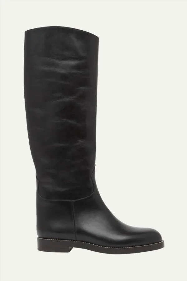 Ninia Riding Boot In Noir