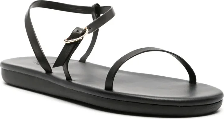 Niove flat leather sandals - Image 2