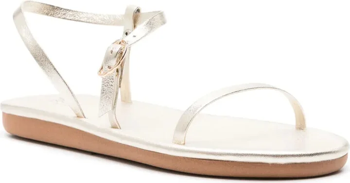 Niove flat leather sandals - Image 2