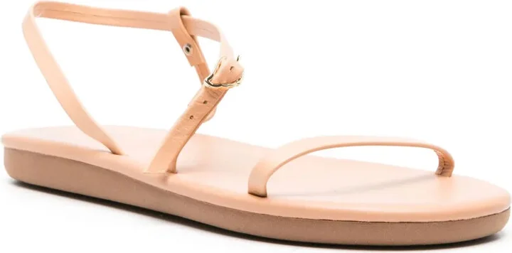 Niove flat leather sandals - Image 2
