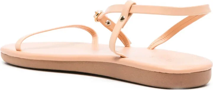 Niove flat leather sandals - Image 3
