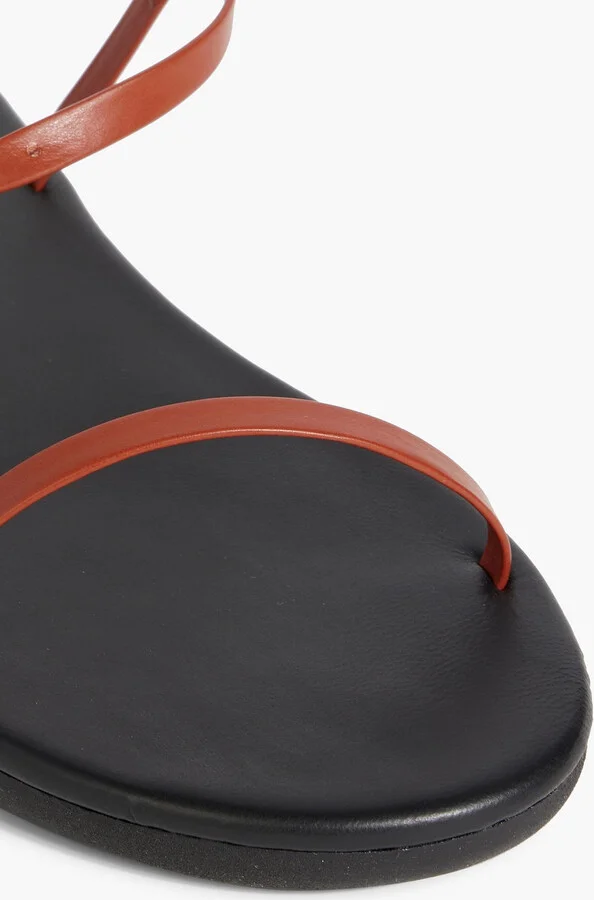 Niove leather slingback sandals - Image 4