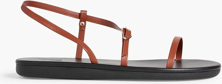 Niove leather slingback sandals
