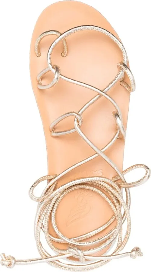 Nisi crossover-strap detail sandals - Image 4