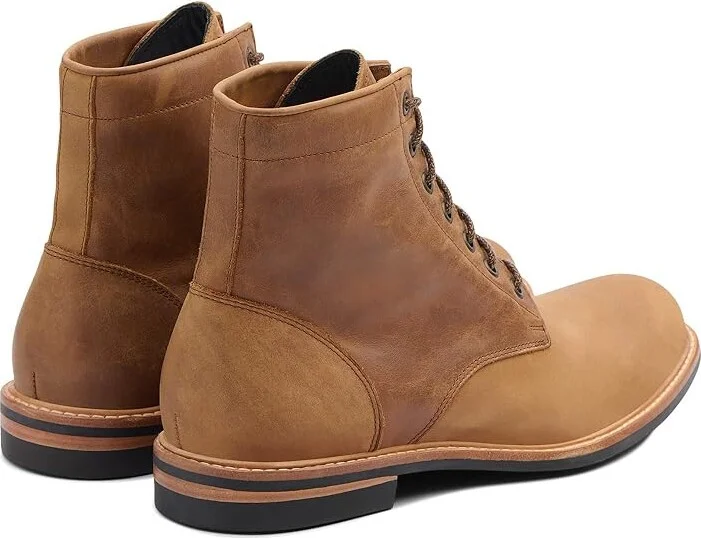 Nisolo All-Weather Andres Boot Men's Shoes Dark Tobacco : 10 M, Leather - Image 3