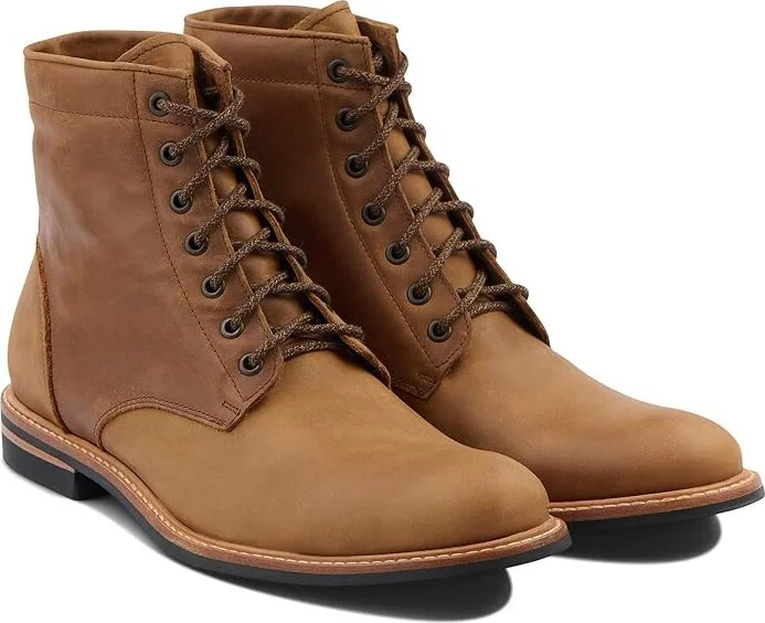 Nisolo All-Weather Andres Boot Men's Shoes Dark Tobacco : 10 M, Leather