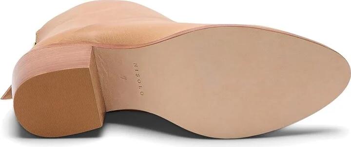 Nisolo Dari Boot Women's 1-2 inch heel Shoes Almond : 11 M, Leather - Image 2