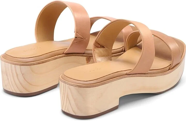 Nisolo Ellie All-Day Clog Women's Shoes Almond : 9 M, Leather - Image 3