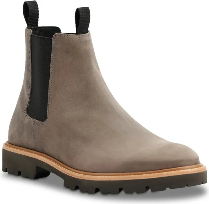 Grey Water-Resistant Leather