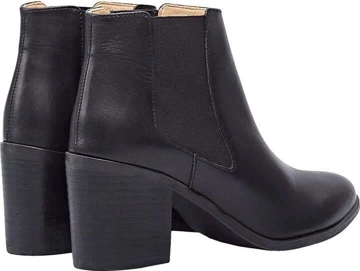 Nisolo Heeled Chelsea Boot Women's Shoes Black : 9.5 M, Leather - Image 4
