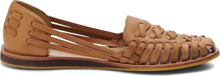 Nisolo Huarache Sandal Women's Shoes Almond : 8.5 M, Leather - Image 5