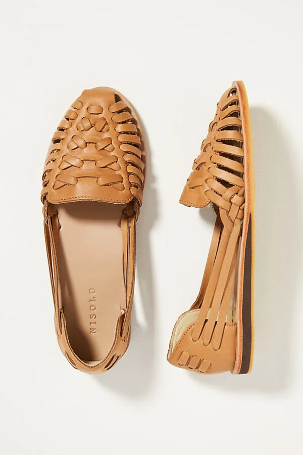 Nisolo Woven Leather Sandals