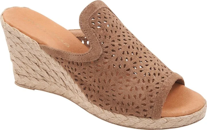 Nissa Espadrille Wedge Slide Sandal
