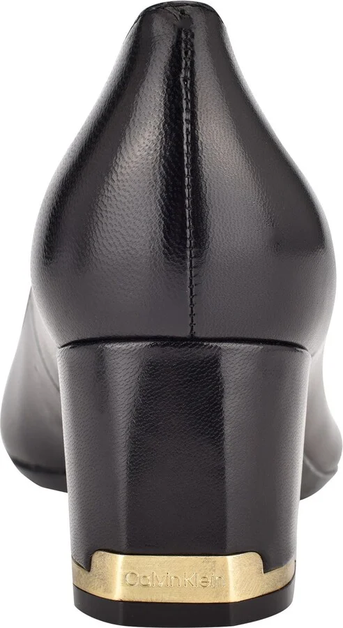 Nita Block Heel Pump - Image 4