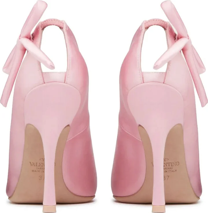 Nite-Out 110mm satin pumps - Image 3