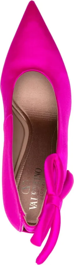 Nite-Out 110mm satin pumps - Image 4