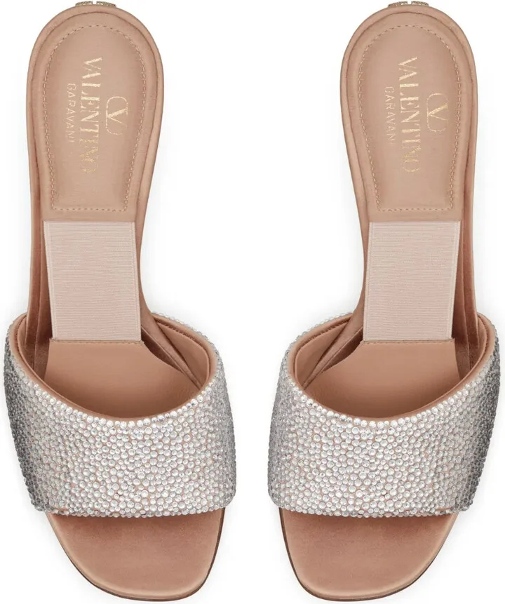 Nite-Out crystal-embellished sandals - Image 4