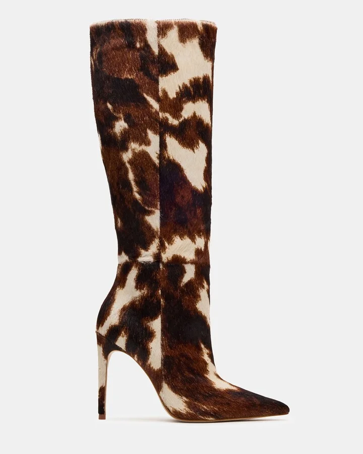 Nitro Brown Cow Print