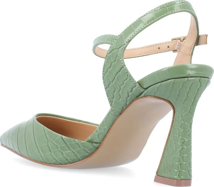 Nixey Croc Embossed Pump - Image 2