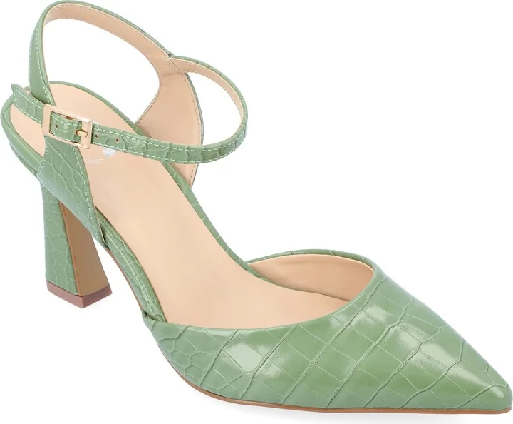 Nixey Croc Embossed Pump