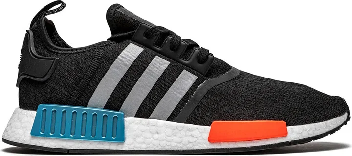 NMD_R1 "Black/Silver/Solar Red" sneakers