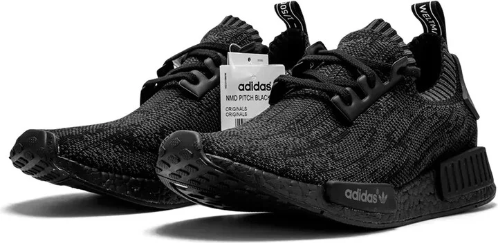 NMD_R1 “Pitch Black” sneakers - Image 2
