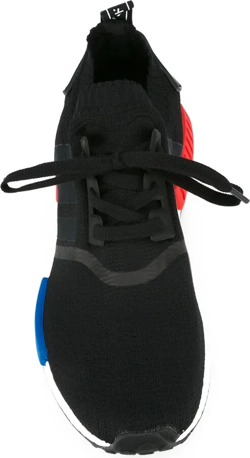 NMD R1 Primeknit OG "Black/Red/Blue" sneakers - Image 4
