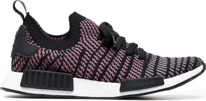 NMD_R1 STLT Primeknit "Core Black" sneakers