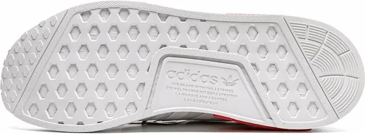 NMD_R1 "White/White/Blue" sneakers - Image 4
