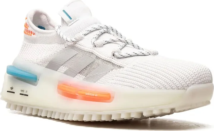 NMD_S1 "Footwear White/Blue/Orange" sneakers - Image 2