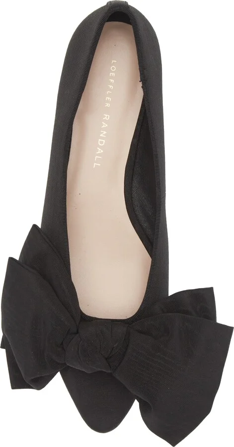 Noa Bow Pointed Toe Block Heel Pump - Image 6