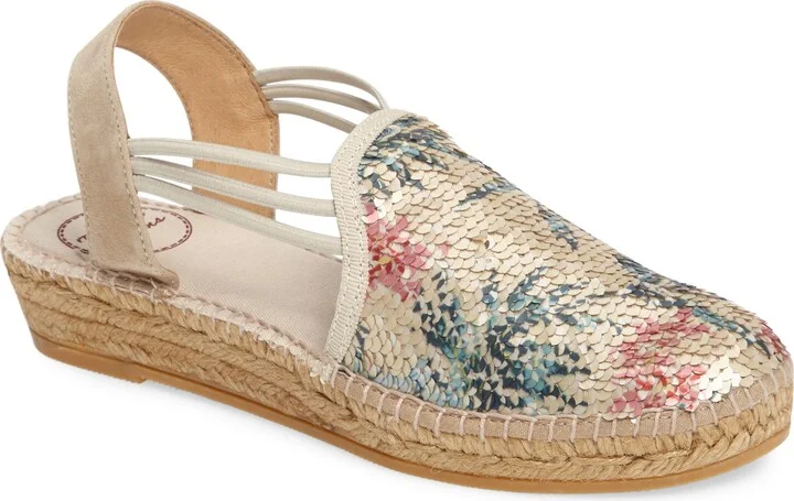 Multi Fabric/ Beige Suede