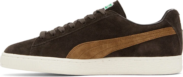 Noah Brown PUMA Edition MIJ Suede Classic Sneakers - Image 3