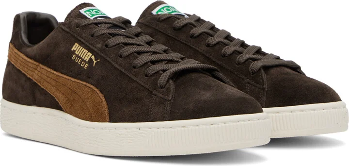 Noah Brown PUMA Edition MIJ Suede Classic Sneakers - Image 4