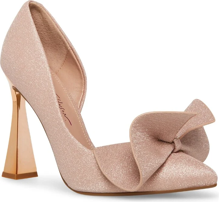 Nobble Half d'Orsay Pointed Toe Pump