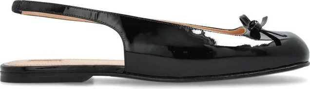 Nodaleto Bow Detail Slingback Flats