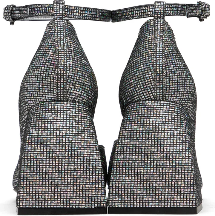 Nodaleto Silver Bulla Pia Heels - Image 2