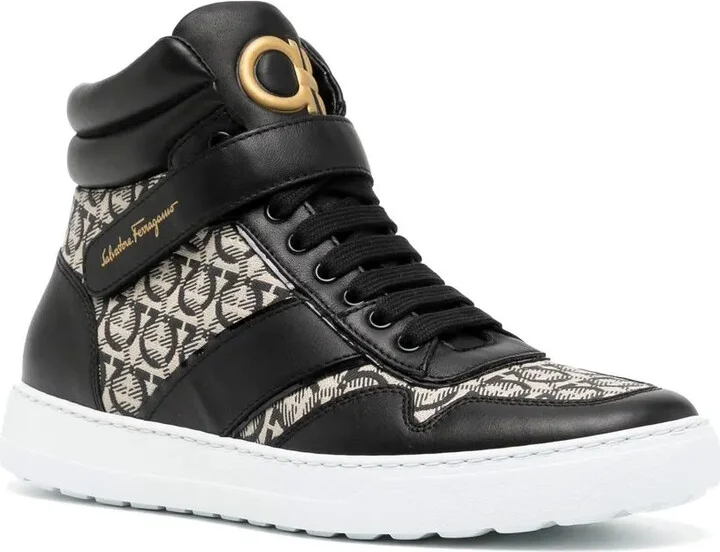 Noe' Gancini-print sneakers - Image 2