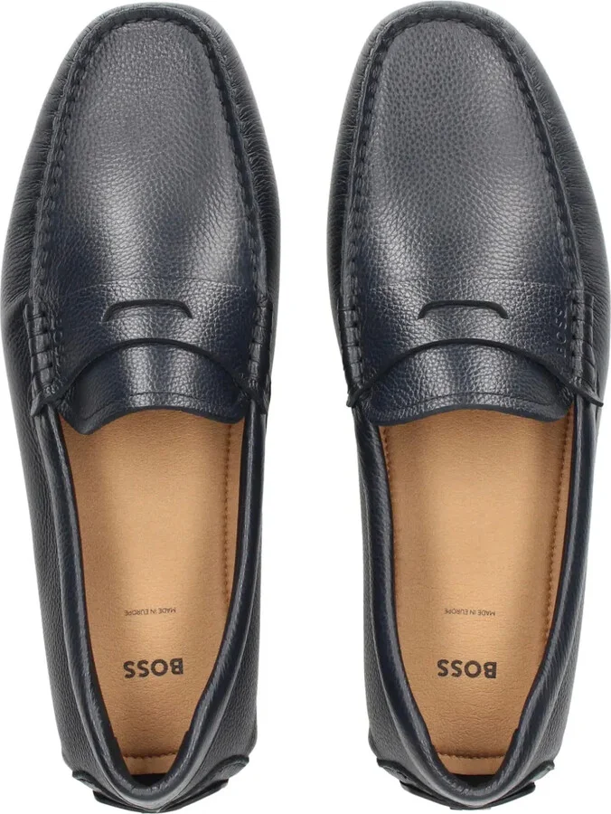 Noel grained leather mocassins - Image 4