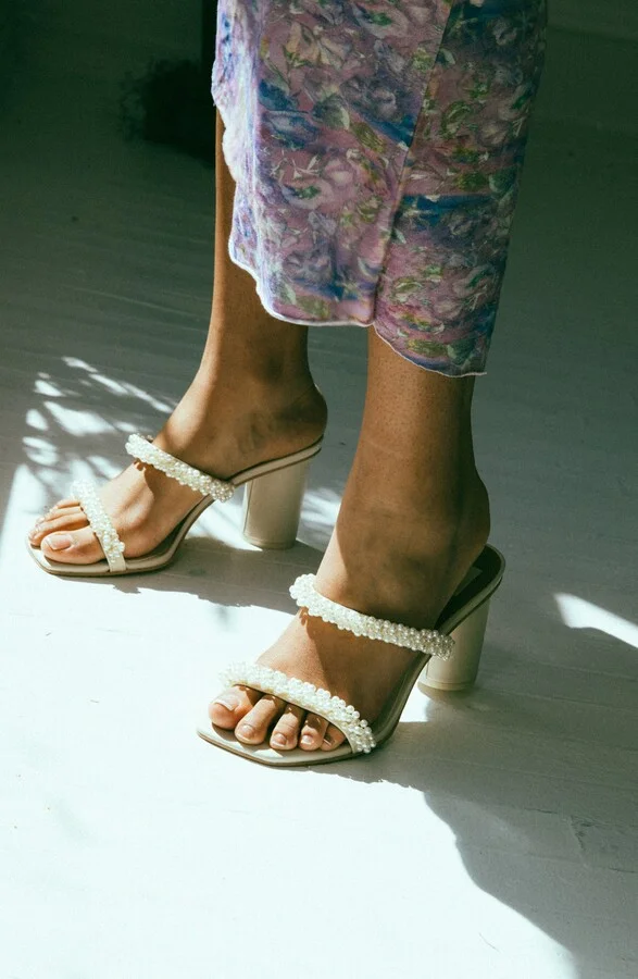 Noel Imitation Pearl Sandal - Image 2