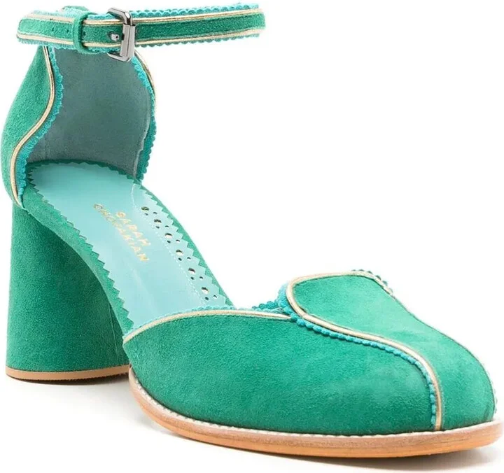 Noell 65mm suede pumps - Image 2