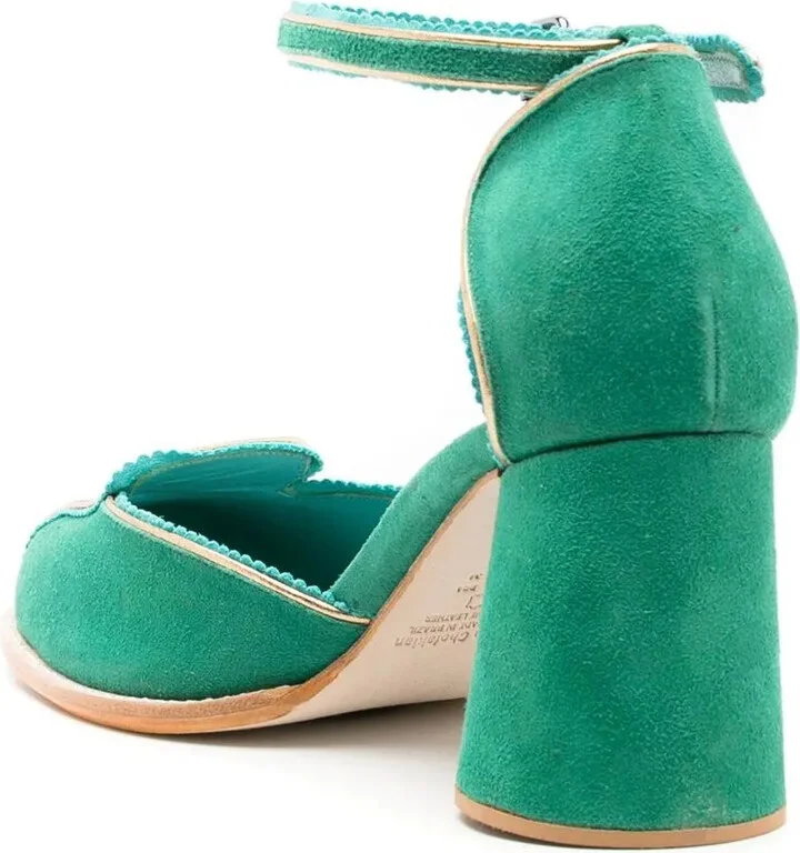 Noell 65mm suede pumps - Image 3