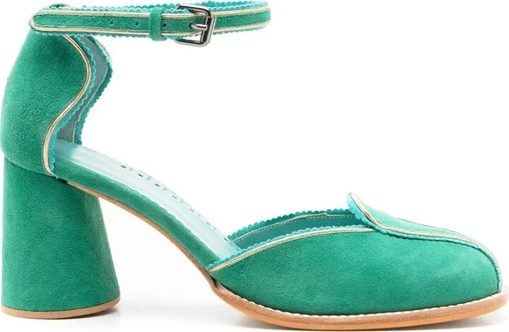 Noell 65mm suede pumps